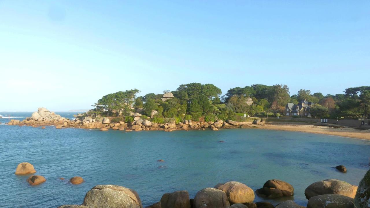 Logis Hotel Saint Guirec Et De La Plage Perros-Guirec Eksteriør billede