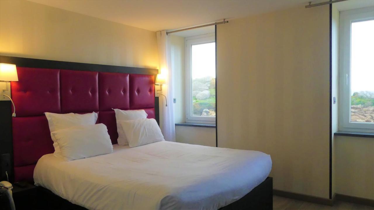 Logis Hotel Saint Guirec Et De La Plage Perros-Guirec Eksteriør billede