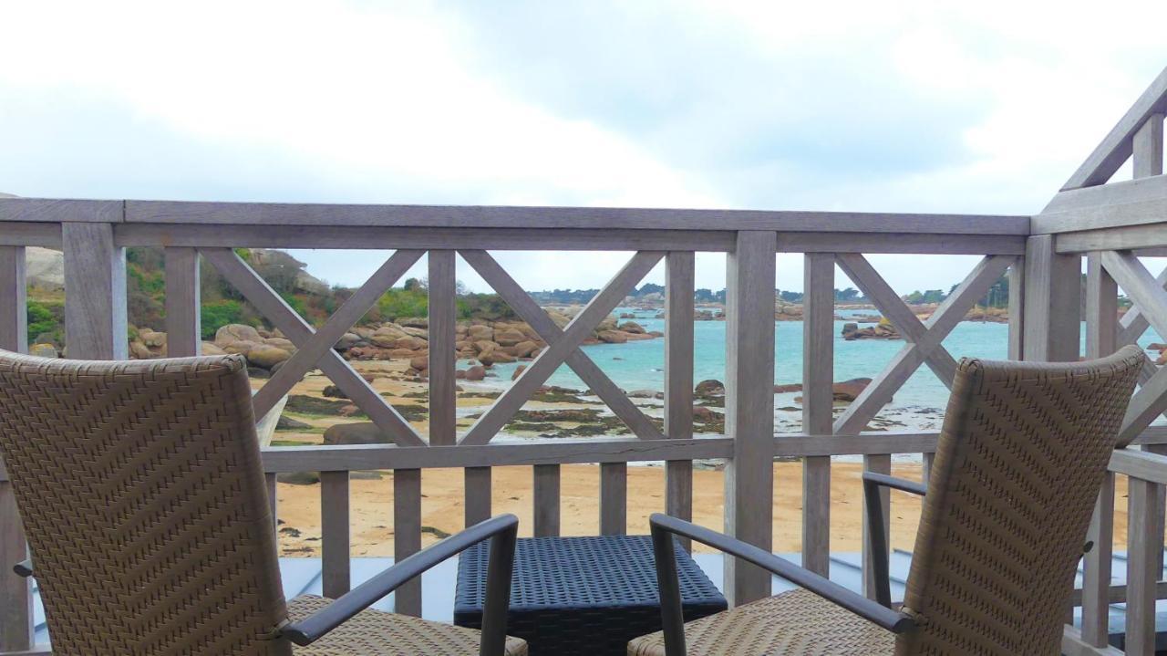 Logis Hotel Saint Guirec Et De La Plage Perros-Guirec Eksteriør billede
