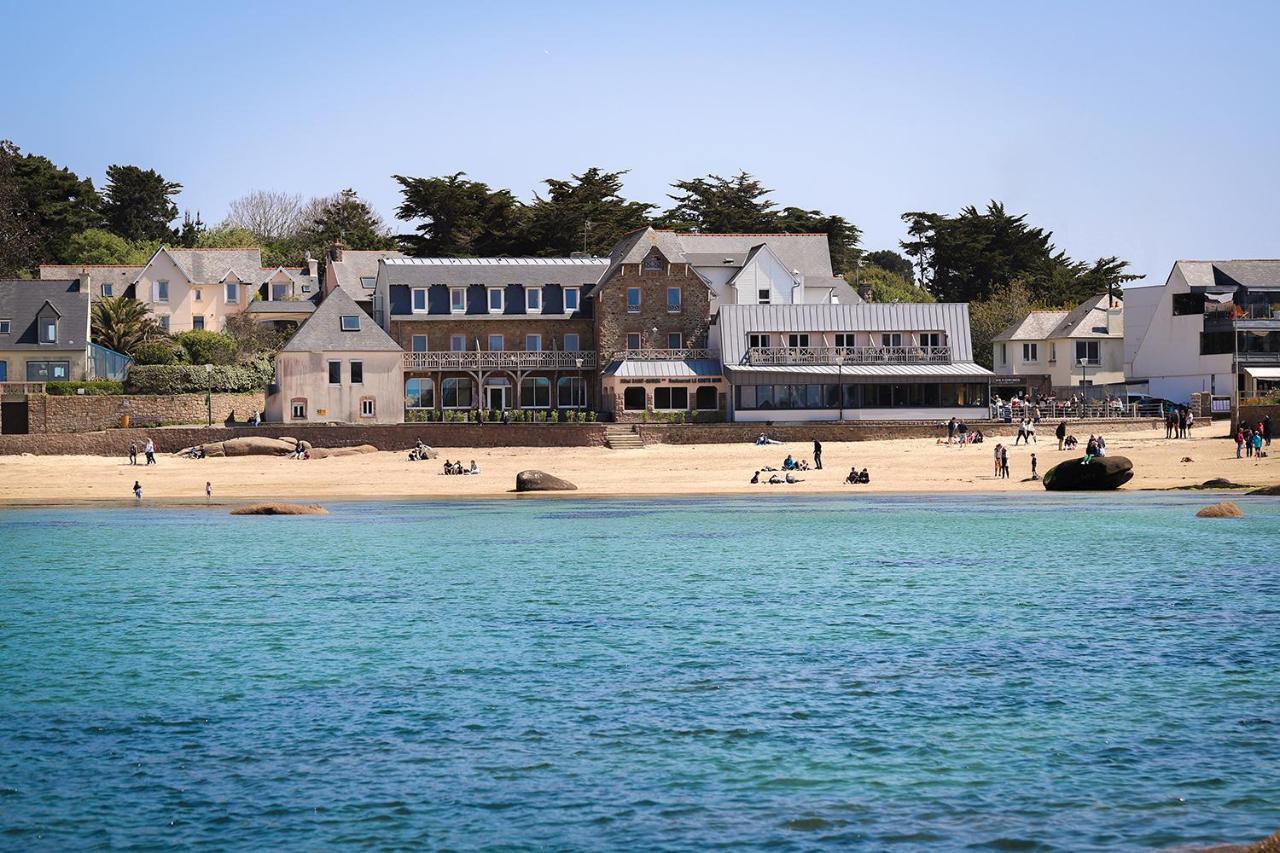 Logis Hotel Saint Guirec Et De La Plage Perros-Guirec Eksteriør billede