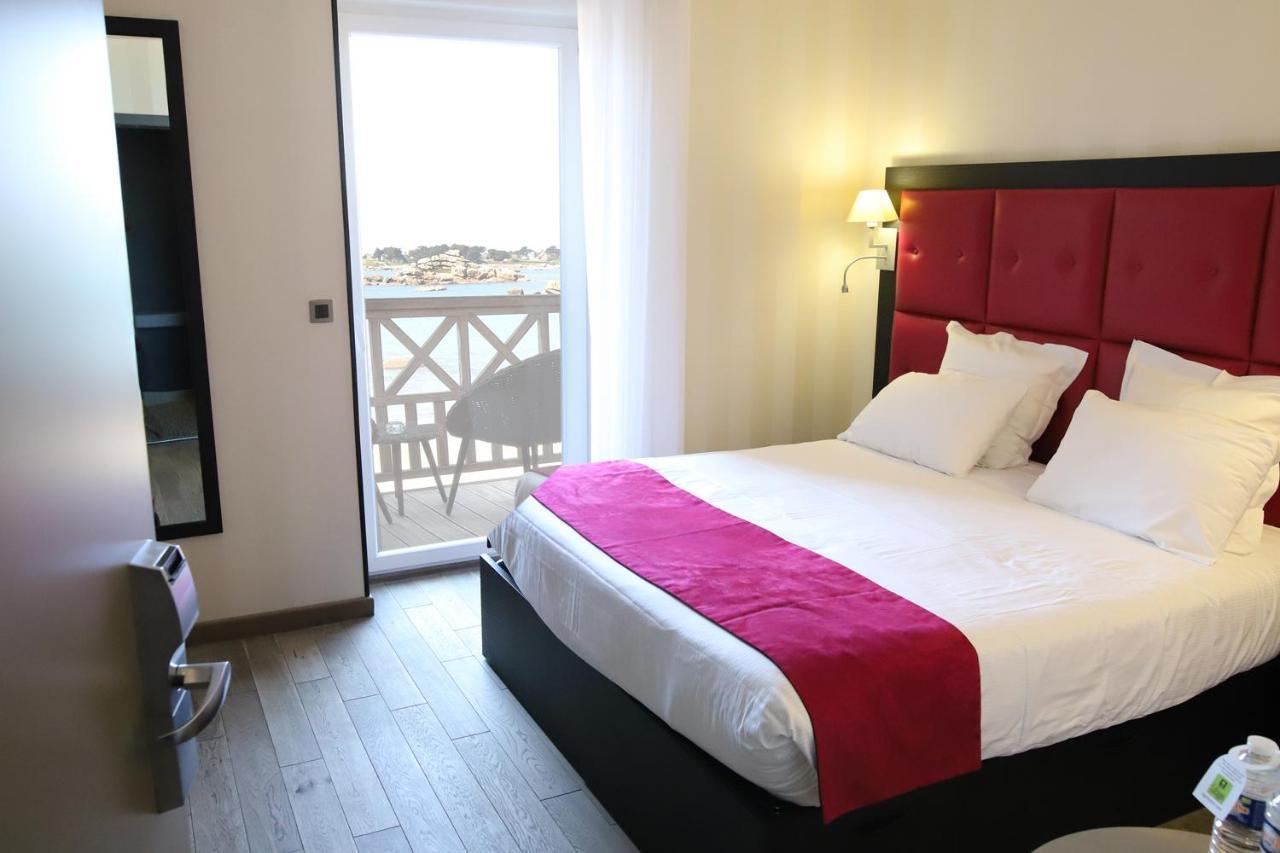 Logis Hotel Saint Guirec Et De La Plage Perros-Guirec Eksteriør billede