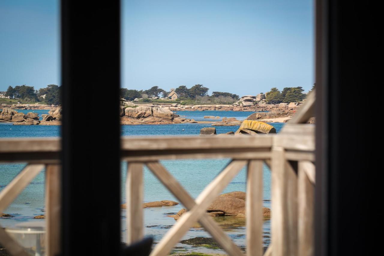 Logis Hotel Saint Guirec Et De La Plage Perros-Guirec Eksteriør billede