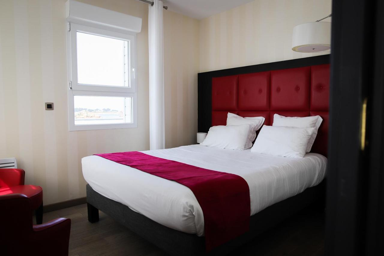 Logis Hotel Saint Guirec Et De La Plage Perros-Guirec Eksteriør billede