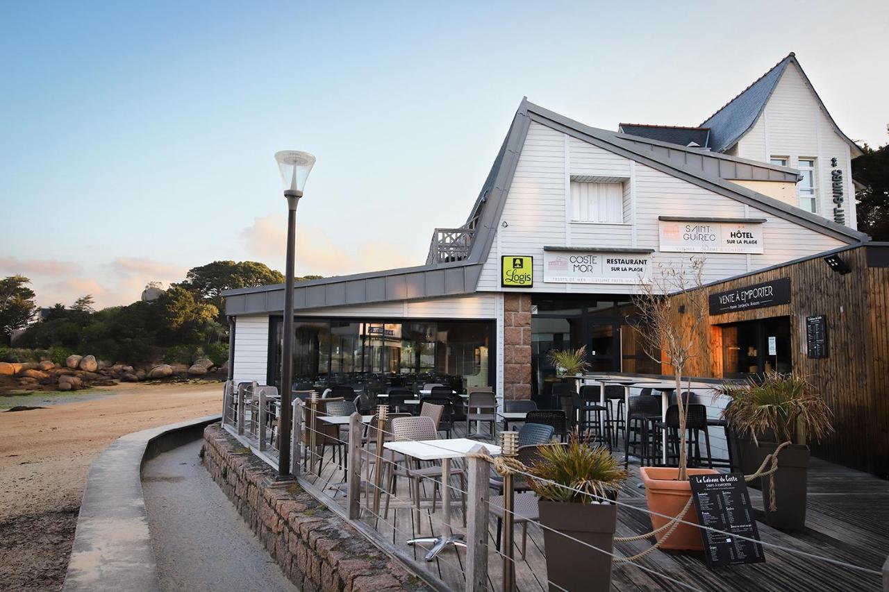 Logis Hotel Saint Guirec Et De La Plage Perros-Guirec Eksteriør billede