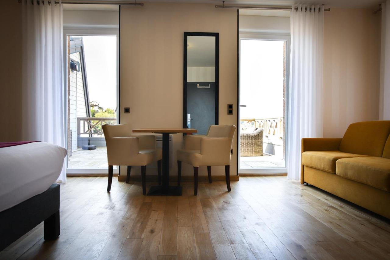 Logis Hotel Saint Guirec Et De La Plage Perros-Guirec Eksteriør billede