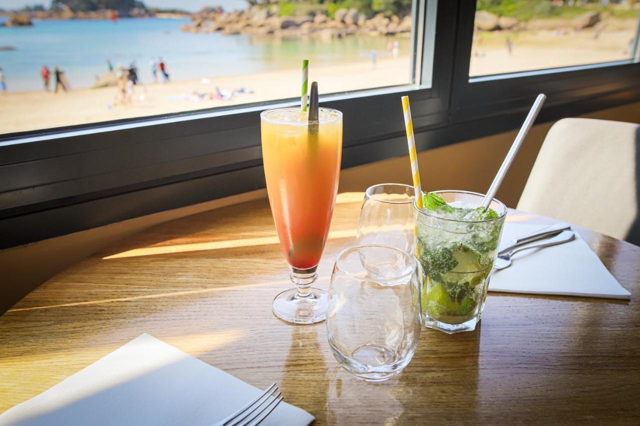 Logis Hotel Saint Guirec Et De La Plage Perros-Guirec Eksteriør billede