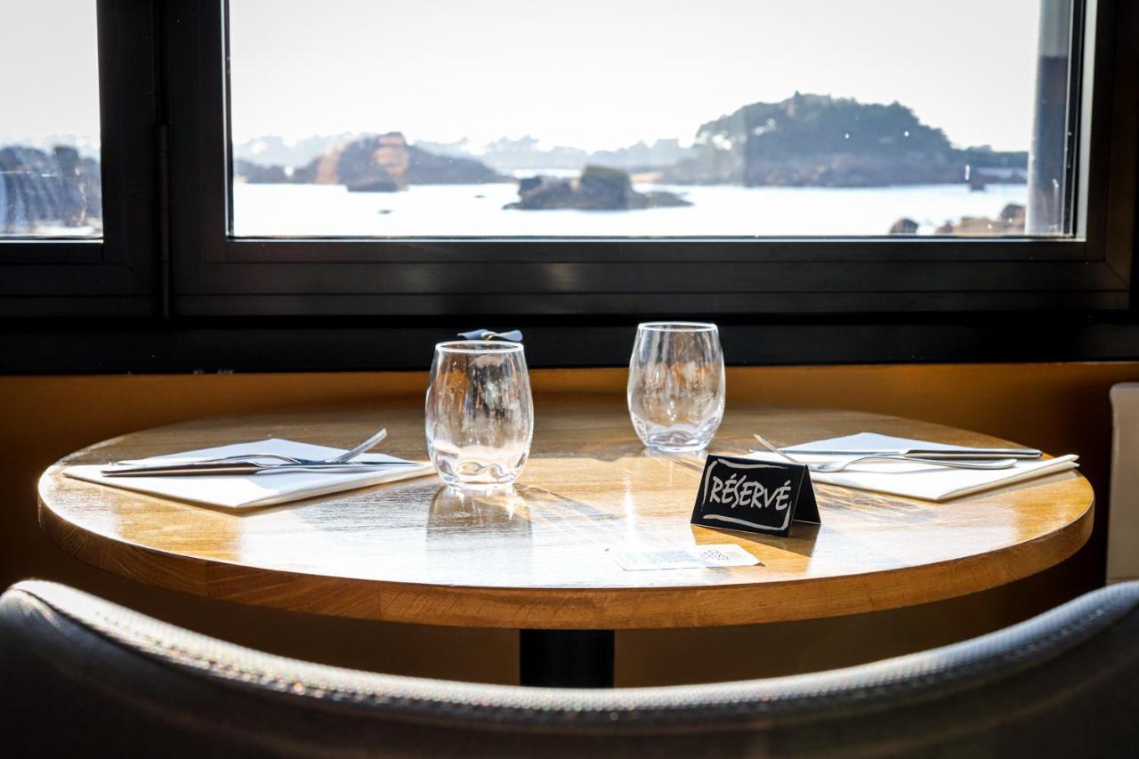Logis Hotel Saint Guirec Et De La Plage Perros-Guirec Eksteriør billede