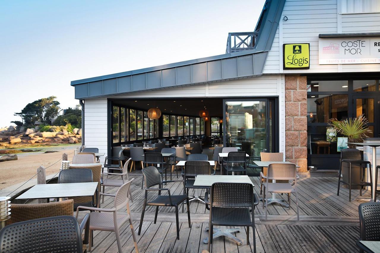 Logis Hotel Saint Guirec Et De La Plage Perros-Guirec Eksteriør billede
