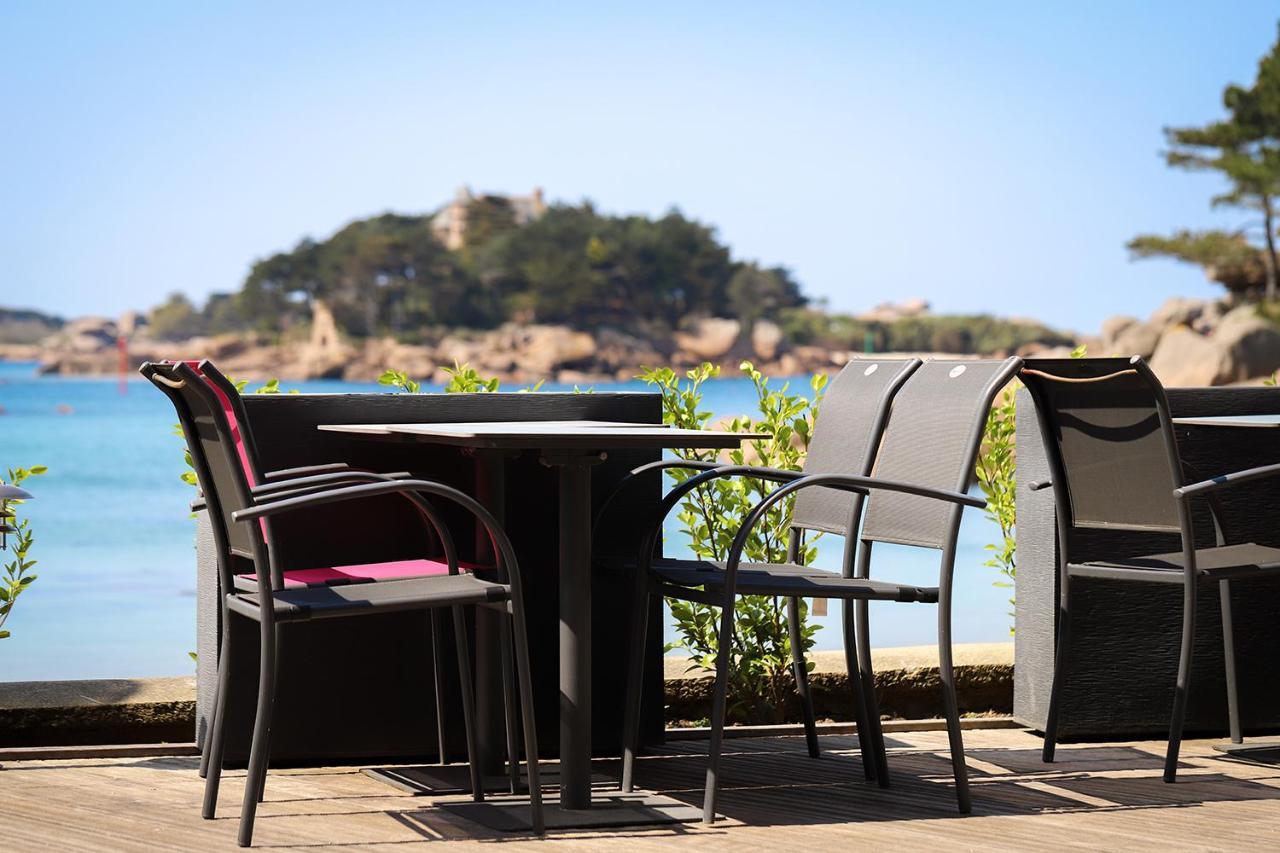 Logis Hotel Saint Guirec Et De La Plage Perros-Guirec Eksteriør billede