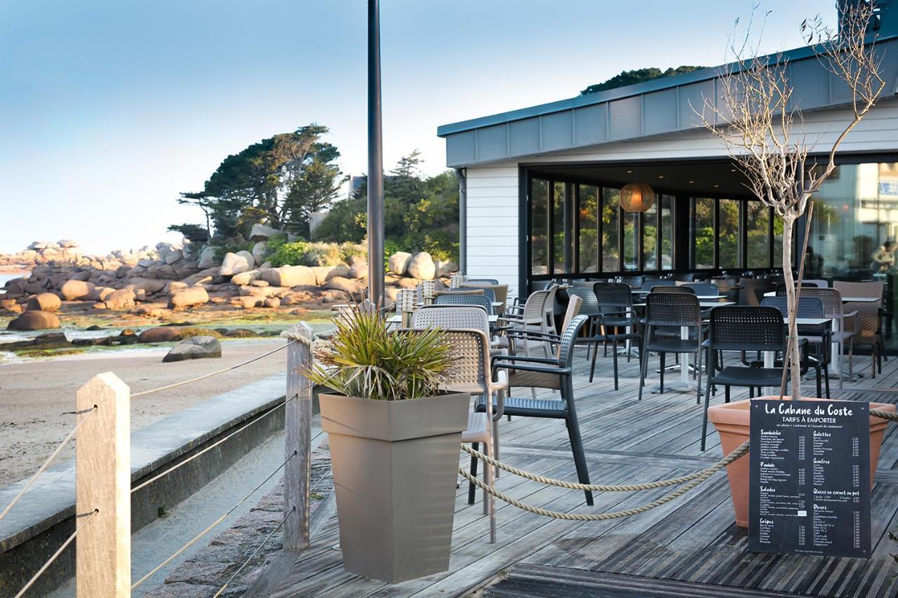 Logis Hotel Saint Guirec Et De La Plage Perros-Guirec Eksteriør billede