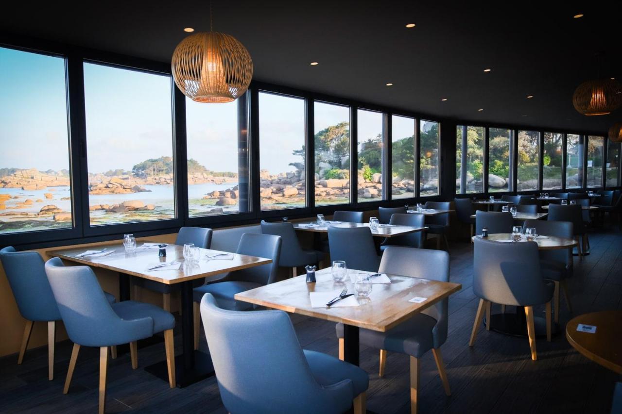 Logis Hotel Saint Guirec Et De La Plage Perros-Guirec Eksteriør billede