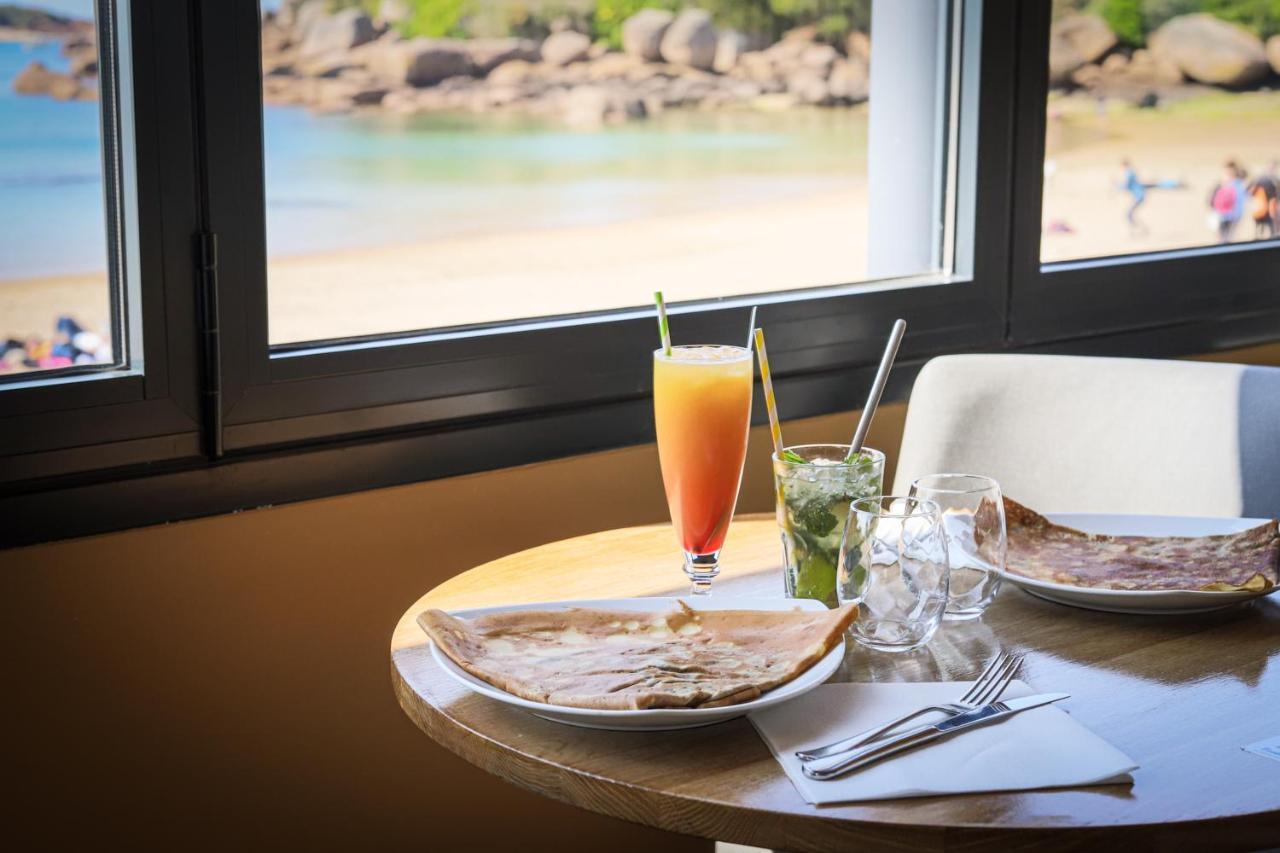 Logis Hotel Saint Guirec Et De La Plage Perros-Guirec Eksteriør billede