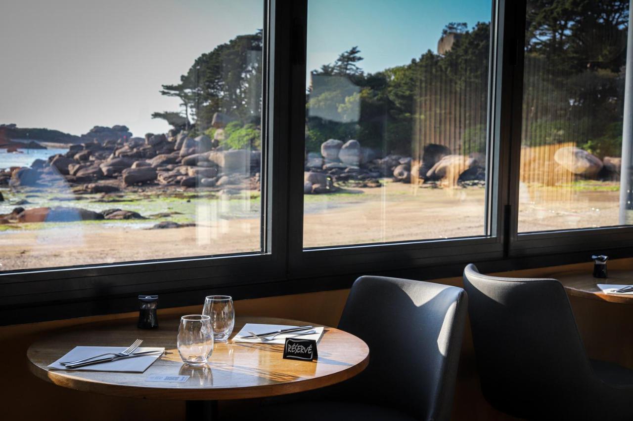 Logis Hotel Saint Guirec Et De La Plage Perros-Guirec Eksteriør billede