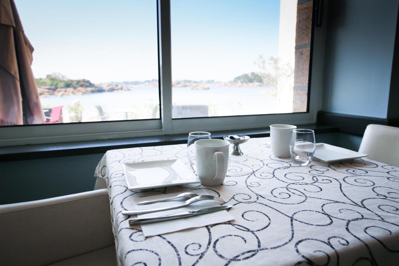 Logis Hotel Saint Guirec Et De La Plage Perros-Guirec Eksteriør billede