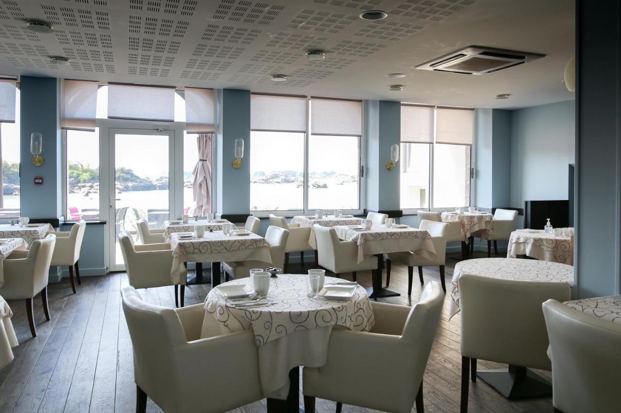 Logis Hotel Saint Guirec Et De La Plage Perros-Guirec Eksteriør billede