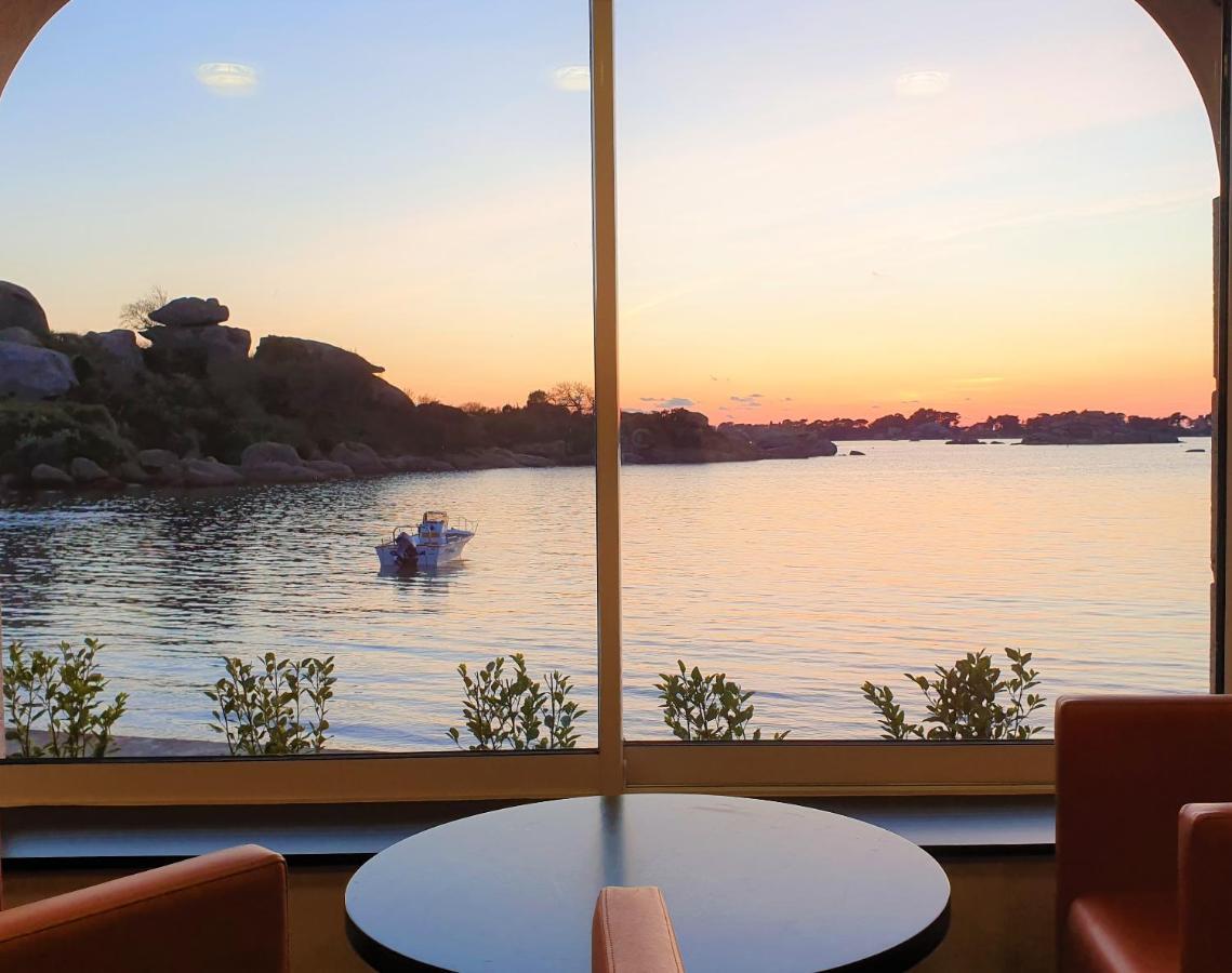 Logis Hotel Saint Guirec Et De La Plage Perros-Guirec Eksteriør billede
